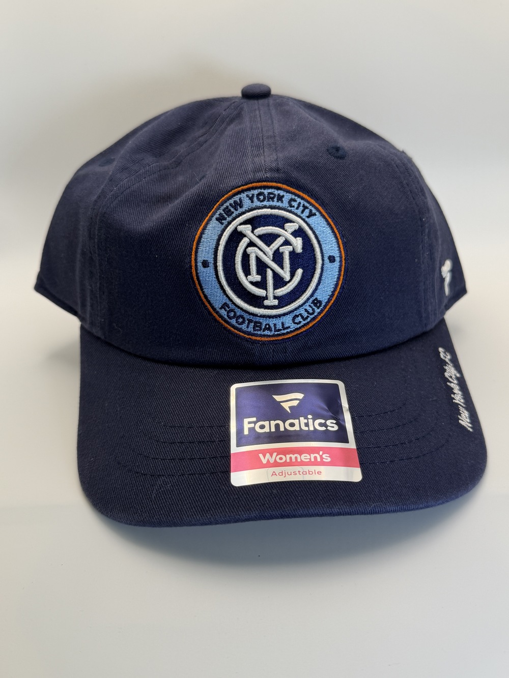 Fanatics New York City FC Women's Navy Adjustable Hat MLS Strapback